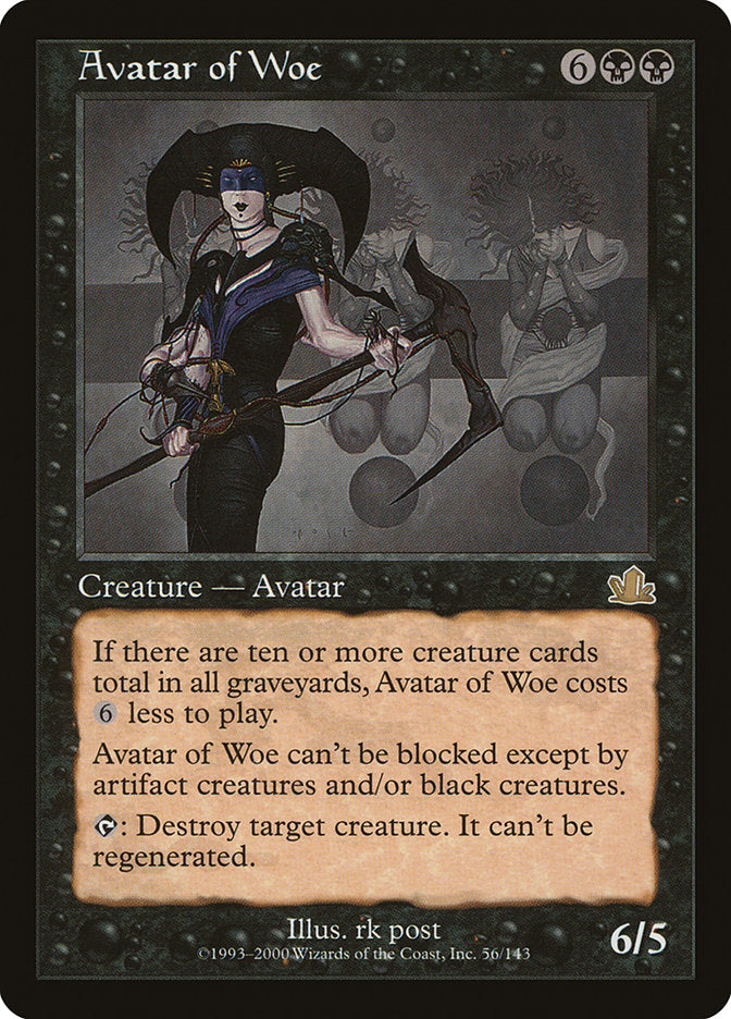 Avatar of Woe [Prophecy] | Jomio and Rueliete's Cards and Comics