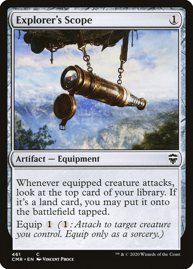 Explorer's Scope [Commander Legends] | Jomio and Rueliete's Cards and Comics