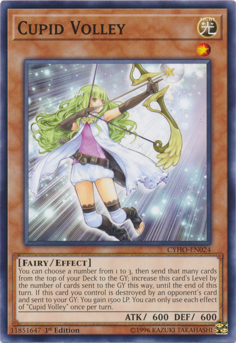 Cupid Volley [CYHO-EN024] Common | Jomio and Rueliete's Cards and Comics