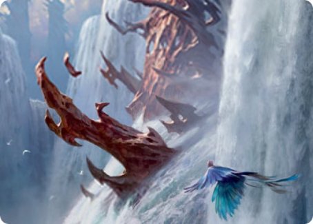 Island Art Card [Strixhaven: School of Mages Art Series] | Jomio and Rueliete's Cards and Comics