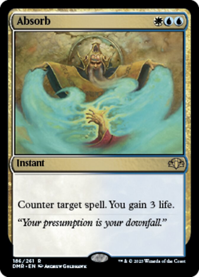 Absorb [Dominaria Remastered] | Jomio and Rueliete's Cards and Comics