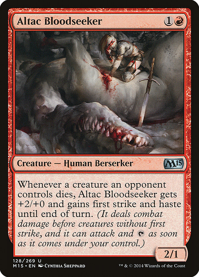 Altac Bloodseeker [Magic 2015] | Jomio and Rueliete's Cards and Comics