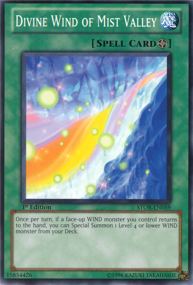 Divine Wind of Mist Valley [STOR-EN059] Common | Jomio and Rueliete's Cards and Comics