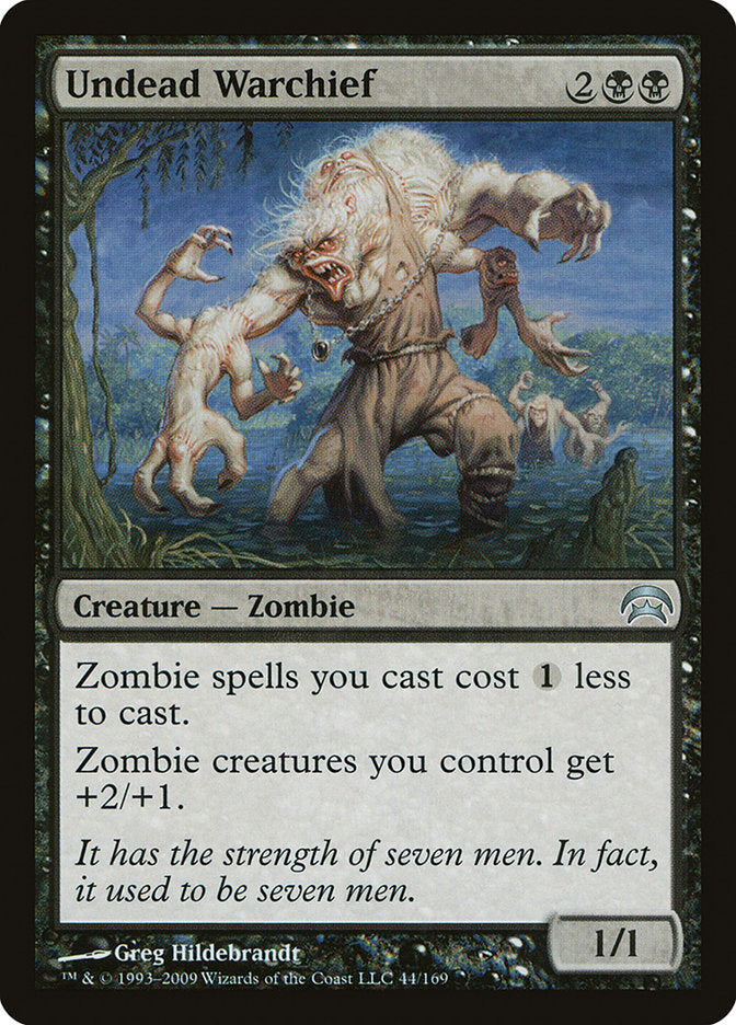 Undead Warchief [Planechase] | Jomio and Rueliete's Cards and Comics