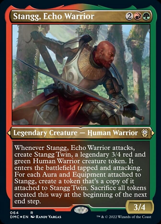 Stangg, Echo Warrior (Foil Etched) [Dominaria United Commander] | Jomio and Rueliete's Cards and Comics