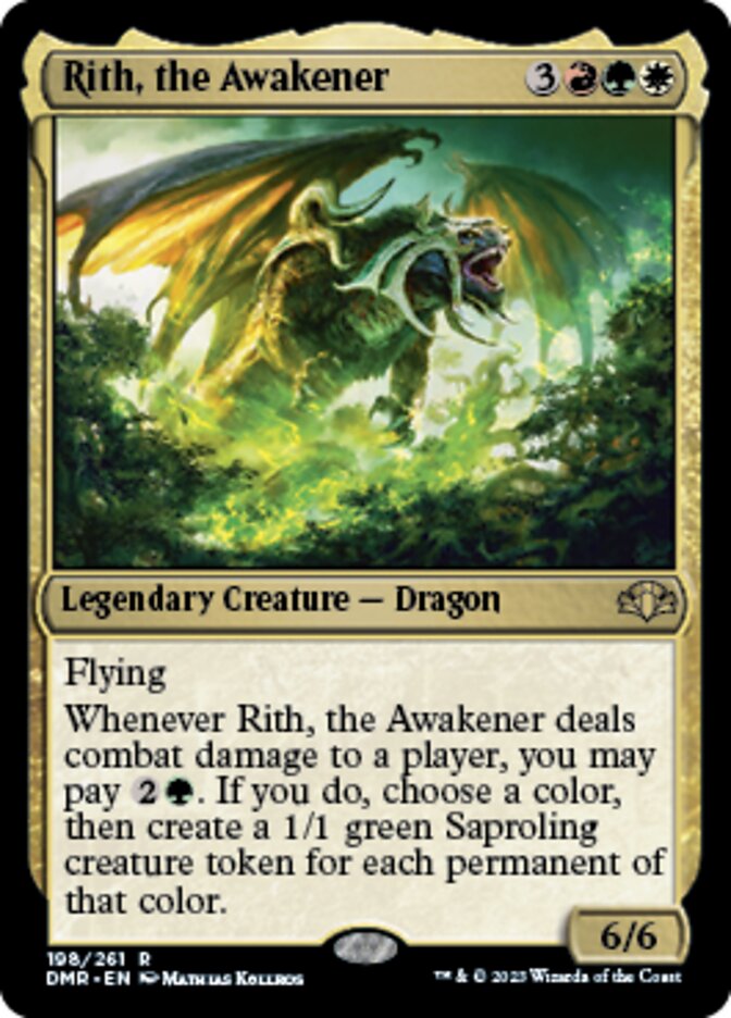 Rith, the Awakener [Dominaria Remastered] | Jomio and Rueliete's Cards and Comics