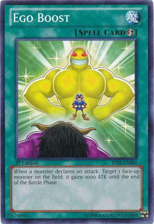 Ego Boost [BP01-EN086] Common | Jomio and Rueliete's Cards and Comics