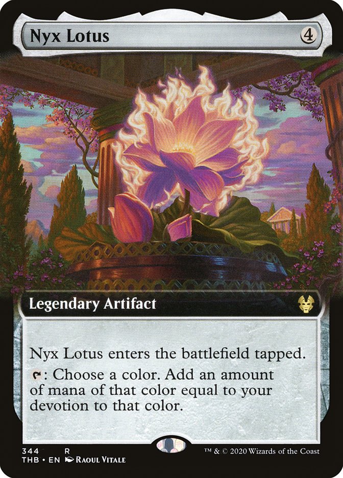 Nyx Lotus (Extended Art) [Theros Beyond Death] | Jomio and Rueliete's Cards and Comics