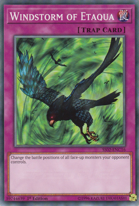 Windstorm of Etaqua [SS02-ENC16] Common | Jomio and Rueliete's Cards and Comics