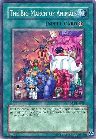 The Big March of Animals [DR3-EN168] Common | Jomio and Rueliete's Cards and Comics