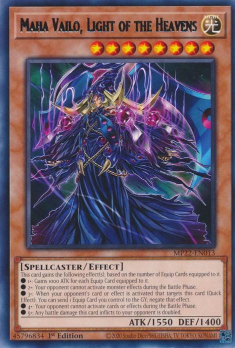 Maha Vailo, Light of the Heavens [MP22-EN013] Rare | Jomio and Rueliete's Cards and Comics