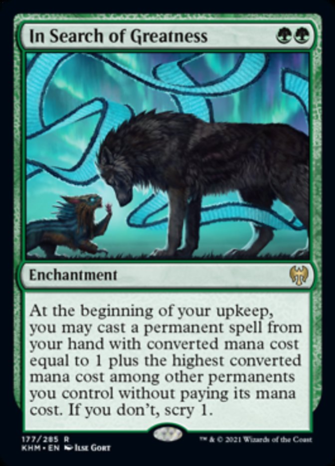 In Search of Greatness [Kaldheim] | Jomio and Rueliete's Cards and Comics