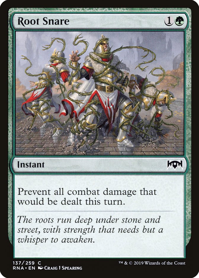 Root Snare [Ravnica Allegiance] | Jomio and Rueliete's Cards and Comics