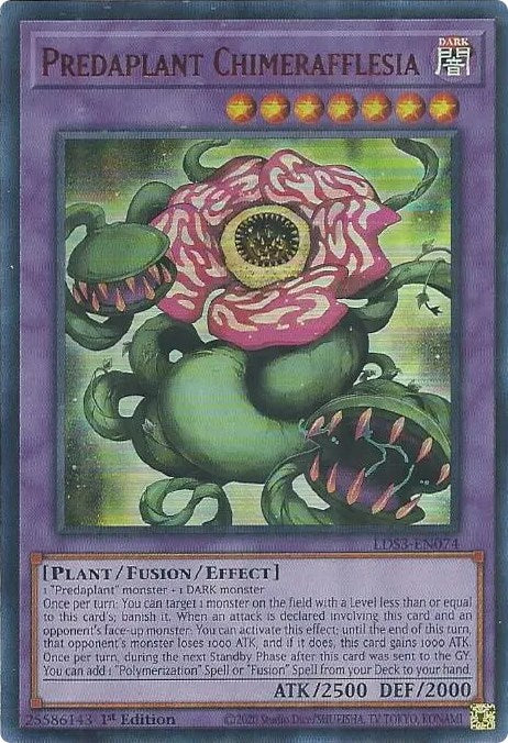 Predaplant Chimerafflesia (Red) [LDS3-EN074] Ultra Rare | Jomio and Rueliete's Cards and Comics