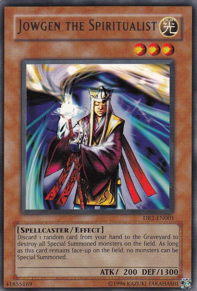 Jowgen the Spiritualist [DB2-EN001] Rare | Jomio and Rueliete's Cards and Comics