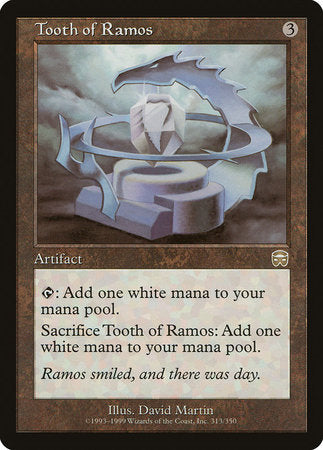 Tooth of Ramos [Mercadian Masques] | Jomio and Rueliete's Cards and Comics