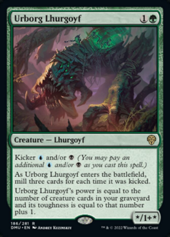 Urborg Lhurgoyf [Dominaria United] | Jomio and Rueliete's Cards and Comics