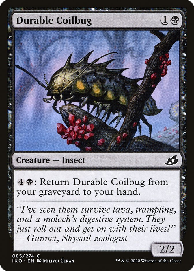 Durable Coilbug [Ikoria: Lair of Behemoths] | Jomio and Rueliete's Cards and Comics