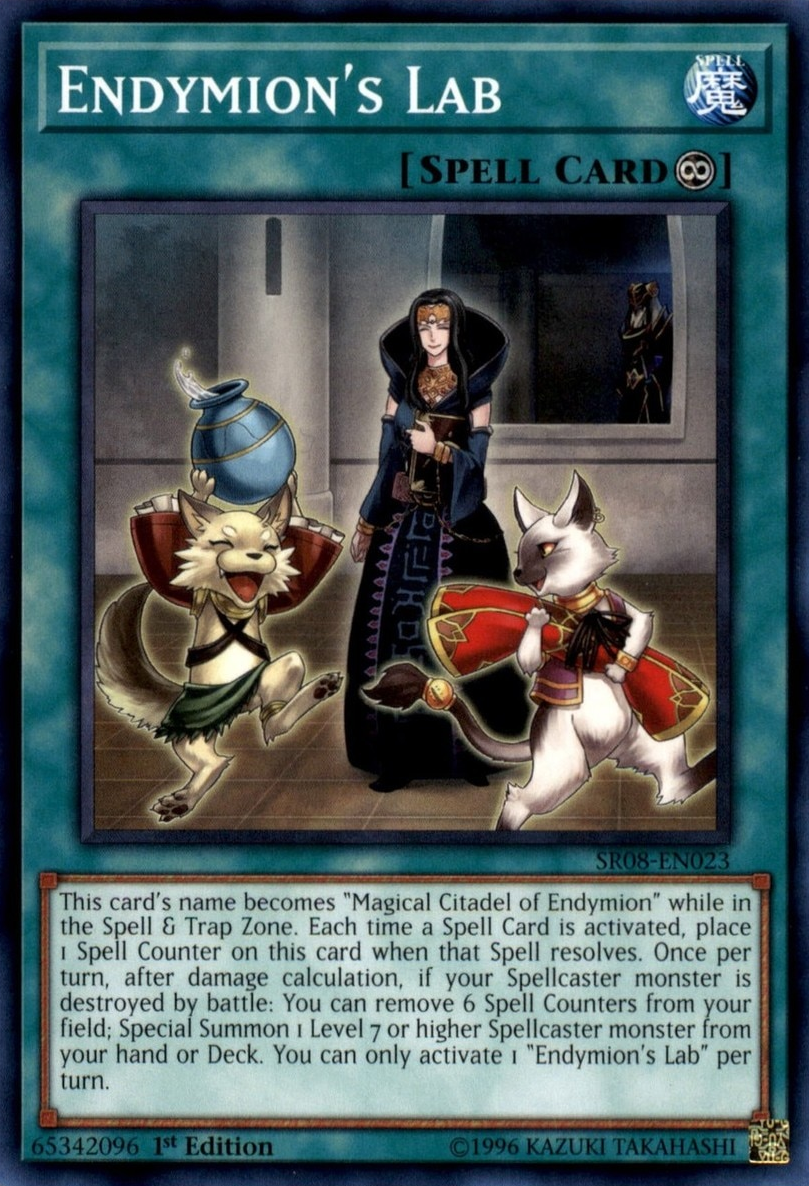 Endymion's Lab [SR08-EN023] Common | Jomio and Rueliete's Cards and Comics