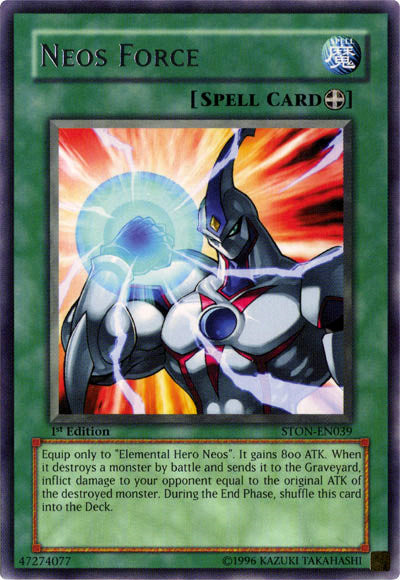 Neos Force [STON-EN039] Rare | Jomio and Rueliete's Cards and Comics