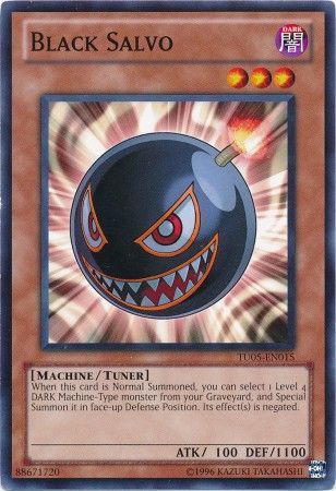 Black Salvo [TU05-EN015] Common | Jomio and Rueliete's Cards and Comics