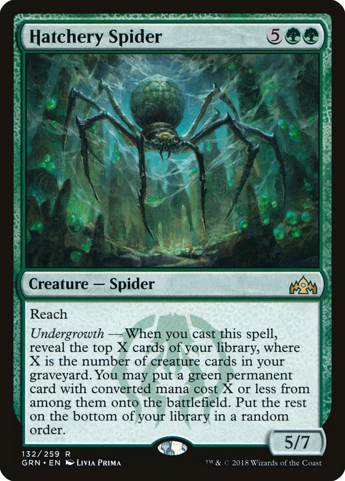 Hatchery Spider [Guilds of Ravnica] | Jomio and Rueliete's Cards and Comics