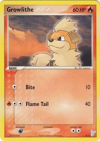 Growlithe (4/12) [EX: Trainer Kit 2 - Minun] | Jomio and Rueliete's Cards and Comics