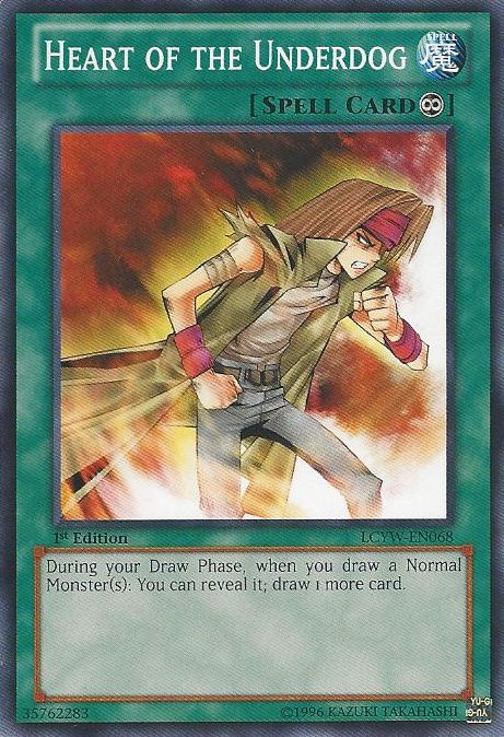 Heart of the Underdog [LCYW-EN068] Common | Jomio and Rueliete's Cards and Comics