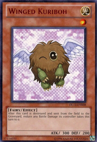 Winged Kuriboh (Red) [DL12-EN008] Rare | Jomio and Rueliete's Cards and Comics