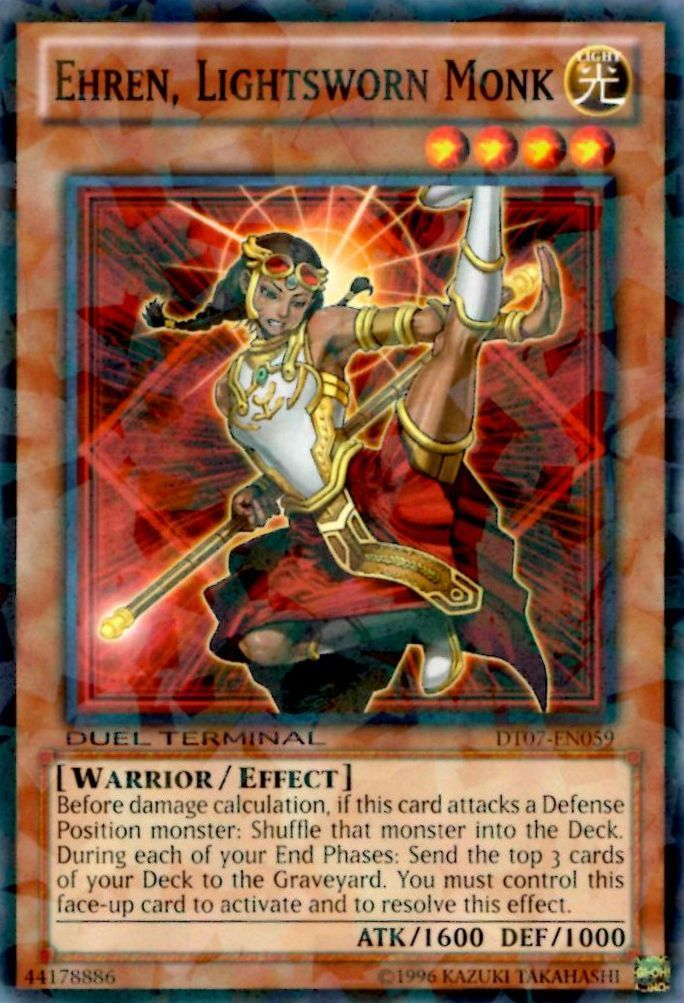 Ehren, Lightsworn Monk [DT07-EN059] Common | Jomio and Rueliete's Cards and Comics