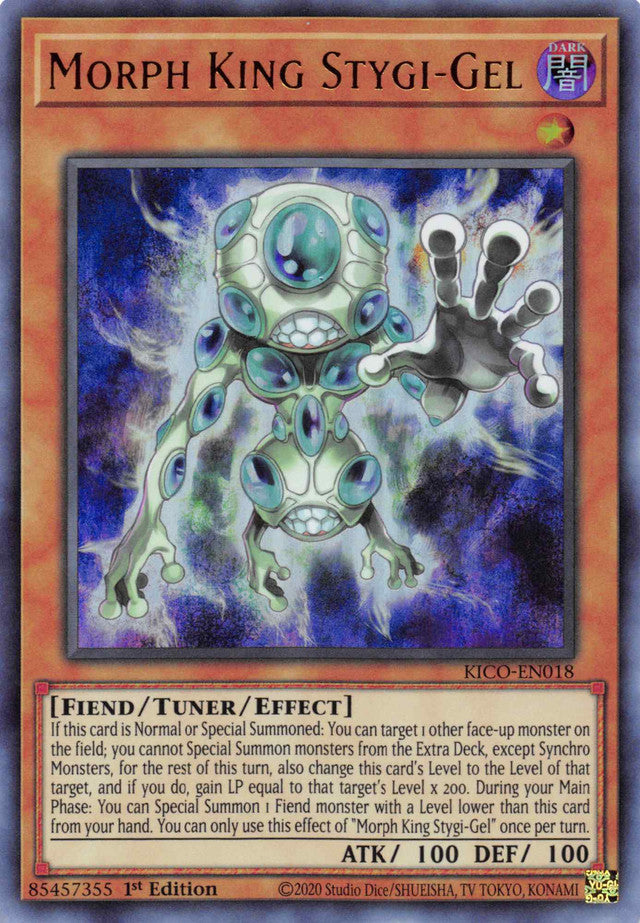 Morph King Stygi-Gel (Ultra Rare) [KICO-EN018] Ultra Rare | Jomio and Rueliete's Cards and Comics