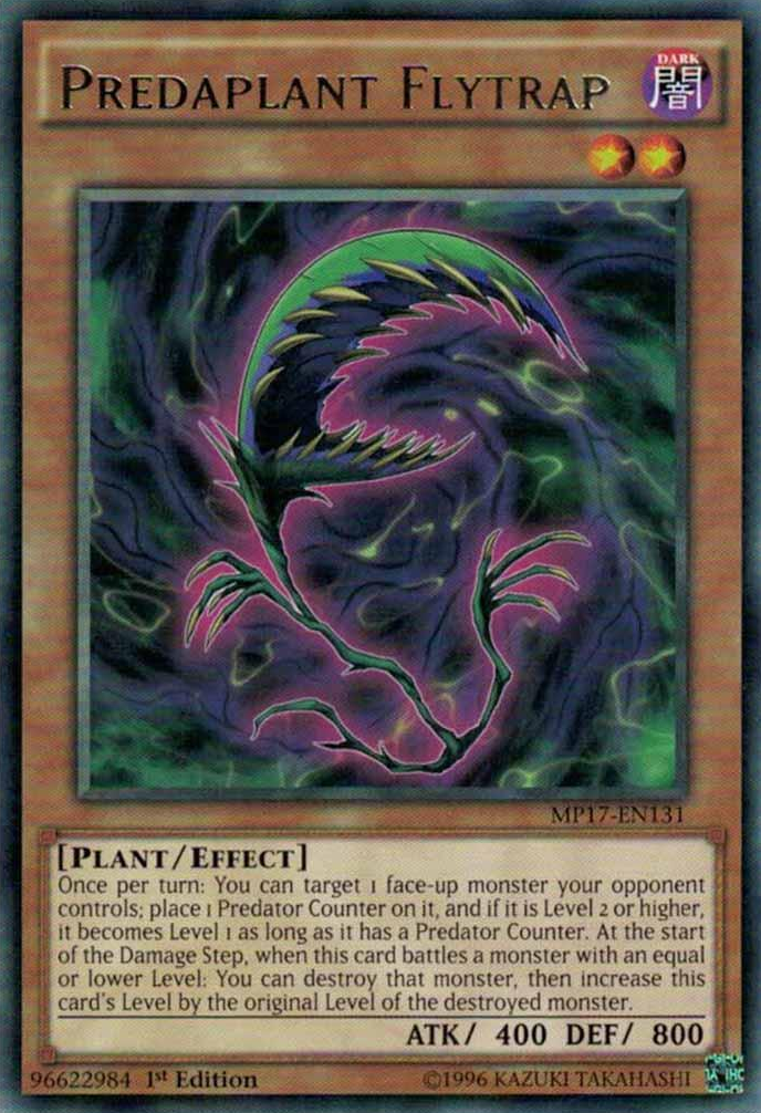 Predaplant Flytrap [MP17-EN131] Rare | Jomio and Rueliete's Cards and Comics