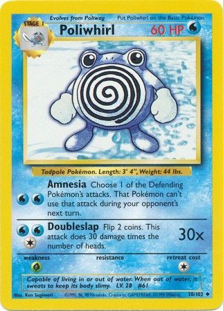 Poliwhirl (38/102) [Base Set Unlimited] | Jomio and Rueliete's Cards and Comics