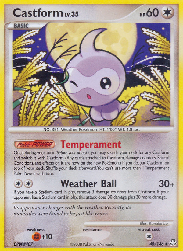 Castform (48/146) [Diamond & Pearl: Legends Awakened] | Jomio and Rueliete's Cards and Comics