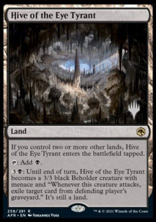 Hive of the Eye Tyrant (Promo Pack) [Dungeons & Dragons: Adventures in the Forgotten Realms Promos] | Jomio and Rueliete's Cards and Comics