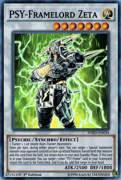 PSY-Framelord Zeta [HSRD-EN034] Super Rare | Jomio and Rueliete's Cards and Comics