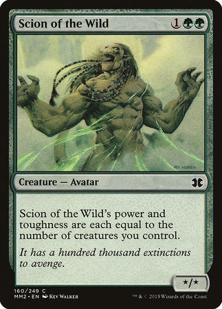 Scion of the Wild [Modern Masters 2015] | Jomio and Rueliete's Cards and Comics
