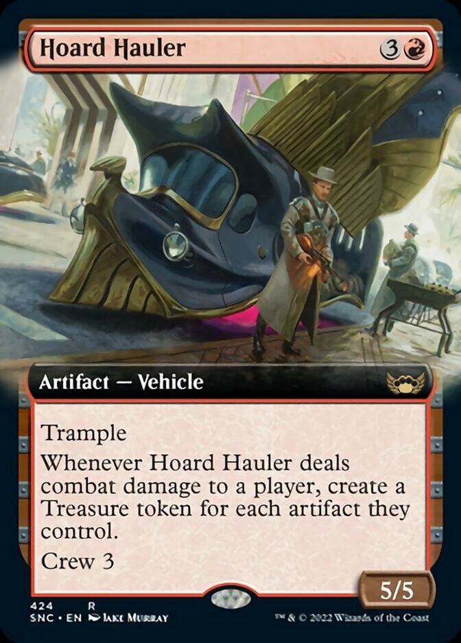 Hoard Hauler (Extended Art) [Streets of New Capenna] | Jomio and Rueliete's Cards and Comics