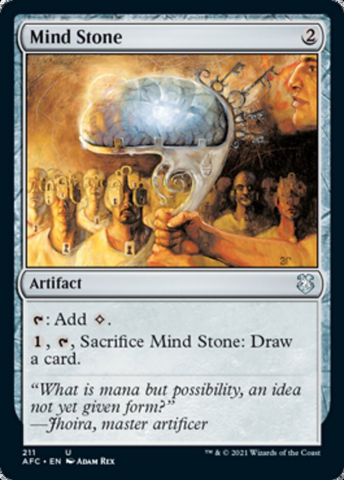 Mind Stone [Dungeons & Dragons: Adventures in the Forgotten Realms Commander] | Jomio and Rueliete's Cards and Comics