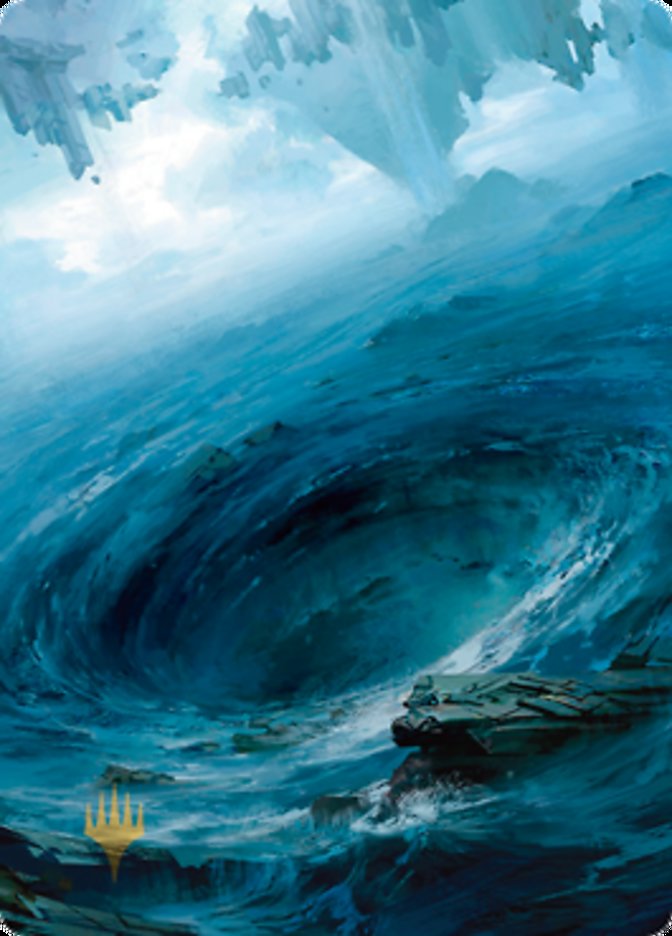 Island 3 Art Card (Gold-Stamped Signature) [Zendikar Rising Art Series] | Jomio and Rueliete's Cards and Comics