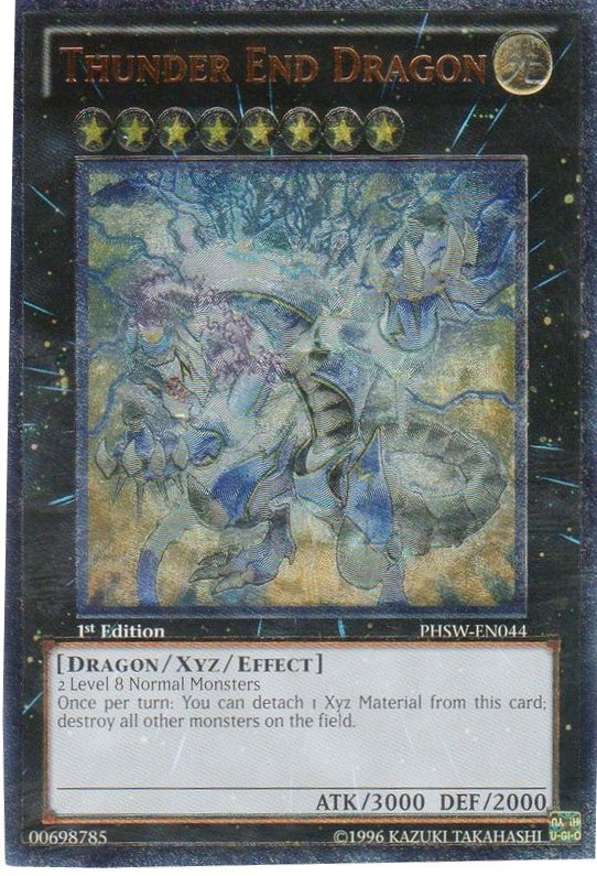 Thunder End Dragon (UTR) [PHSW-EN044] Ultimate Rare | Jomio and Rueliete's Cards and Comics