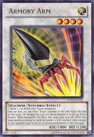 Armory Arm [TU06-EN010] Rare | Jomio and Rueliete's Cards and Comics
