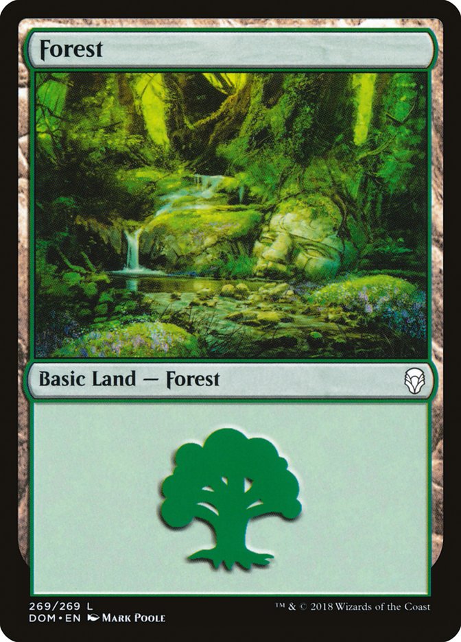 Forest (269) [Dominaria] | Jomio and Rueliete's Cards and Comics