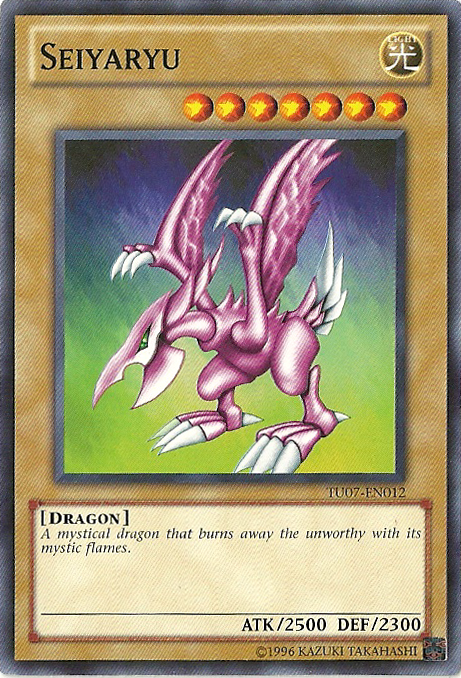 Seiyaryu [TU07-EN012] Common | Jomio and Rueliete's Cards and Comics