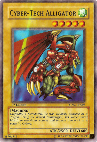 Cyber-Tech Alligator [5DS2-EN003] Common | Jomio and Rueliete's Cards and Comics