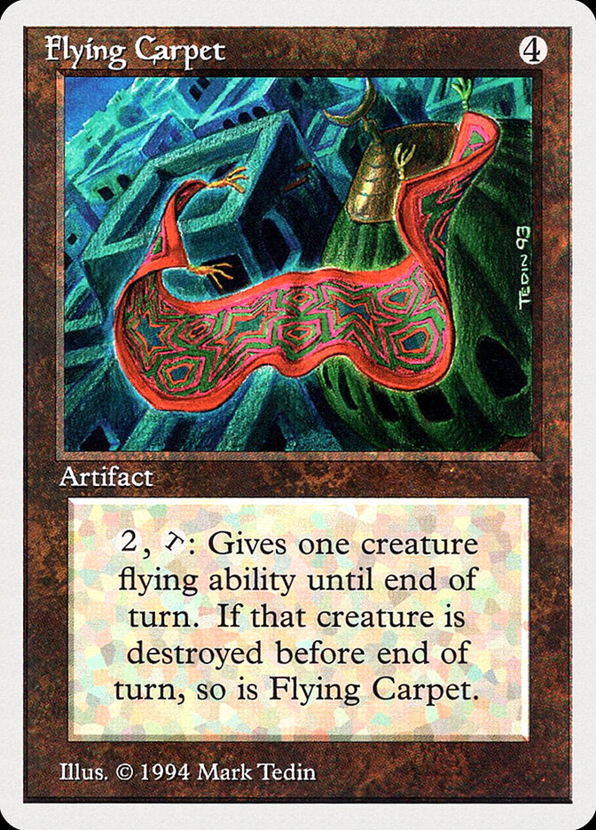 Flying Carpet [Summer Magic / Edgar] | Jomio and Rueliete's Cards and Comics