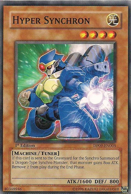Hyper Synchron [DP09-EN005] Common | Jomio and Rueliete's Cards and Comics