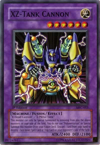 XZ-Tank Cannon [MFC-053] Super Rare | Jomio and Rueliete's Cards and Comics