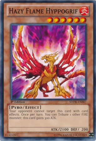 Hazy Flame Hyppogrif [SDOK-EN007] Common | Jomio and Rueliete's Cards and Comics