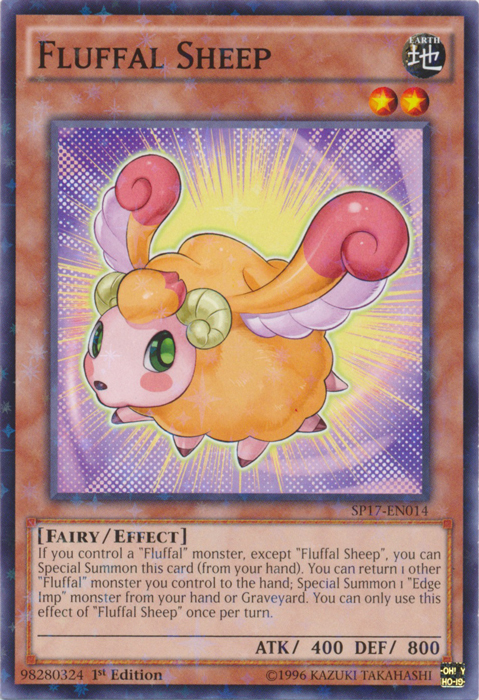 Fluffal Sheep (Starfoil) [SP17-EN014] Starfoil Rare | Jomio and Rueliete's Cards and Comics